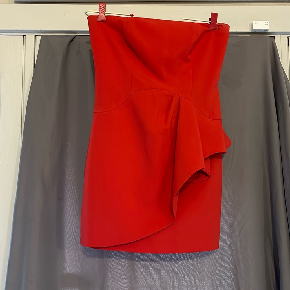 RED COCKTAIL KARLIE DRESS SIZE MEDIUM